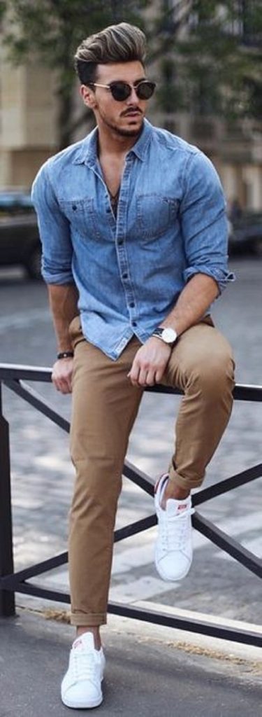 casual-blue-shirt-combinations-matching-pants-jeans-ok-easy-life